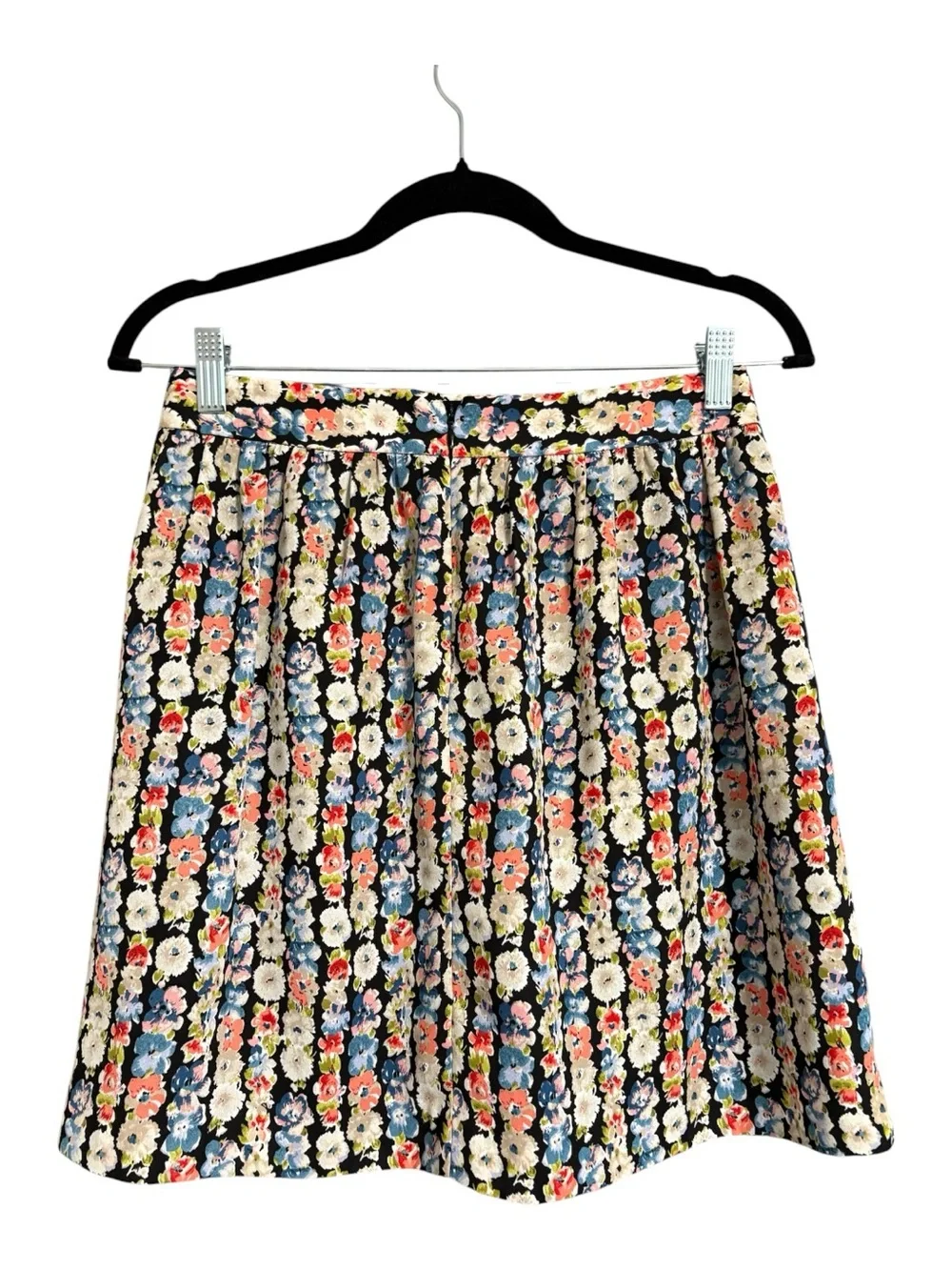 J. Crew Mercantile Floral Pleated Mini Skirt Size 0